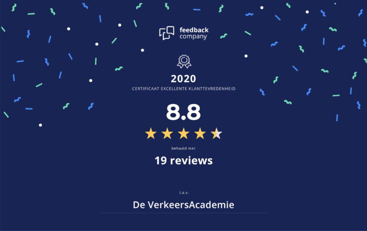 Studenten belonen De VerkeersAcademie met ‘excellente klanttevredenheid’