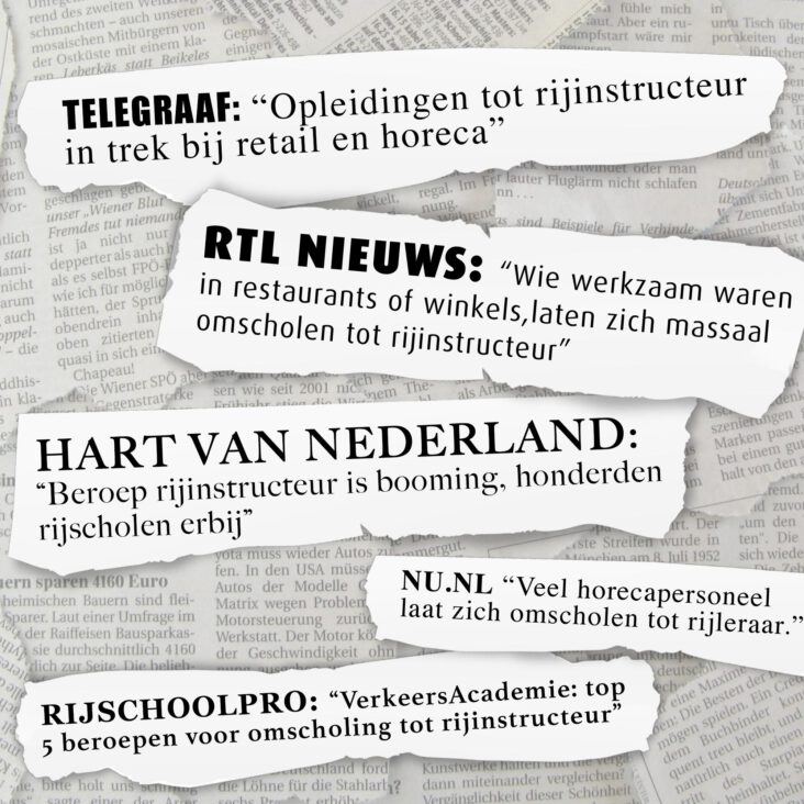 Vooral horecamedewerkers kiezen voor omscholing tot rijinstructeur