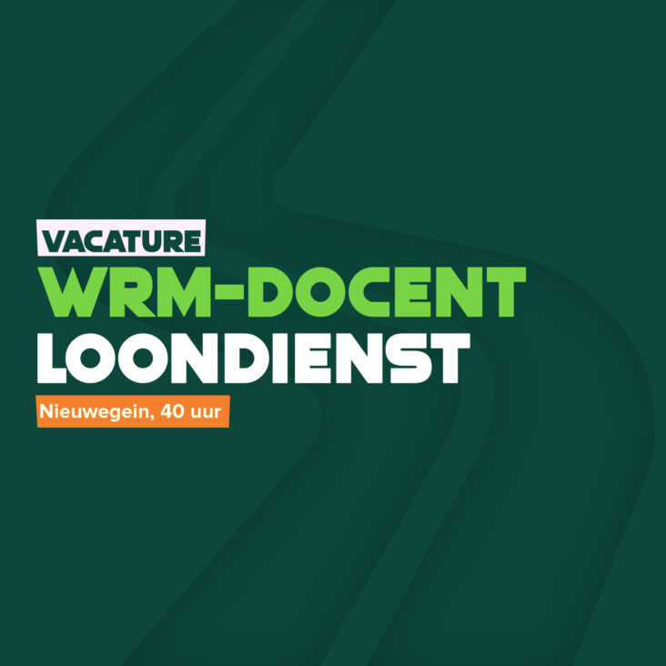 Vacature: WRM-docent loondienst